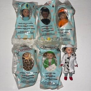 6 Madam Alexander McDonald’s Dolls